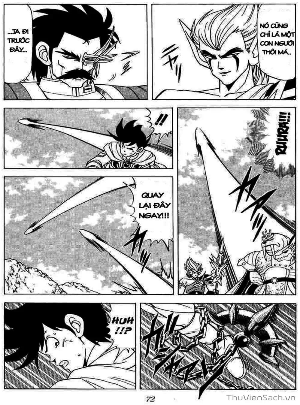 Truyện Tranh Dấu Ấn Rồng Thiêng - Dragon Quest trang 4