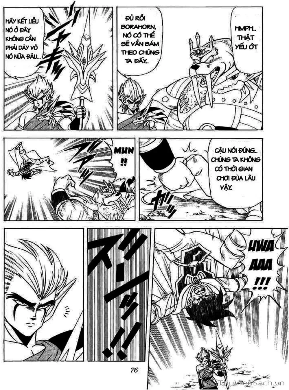 Truyện Tranh Dấu Ấn Rồng Thiêng - Dragon Quest trang 4