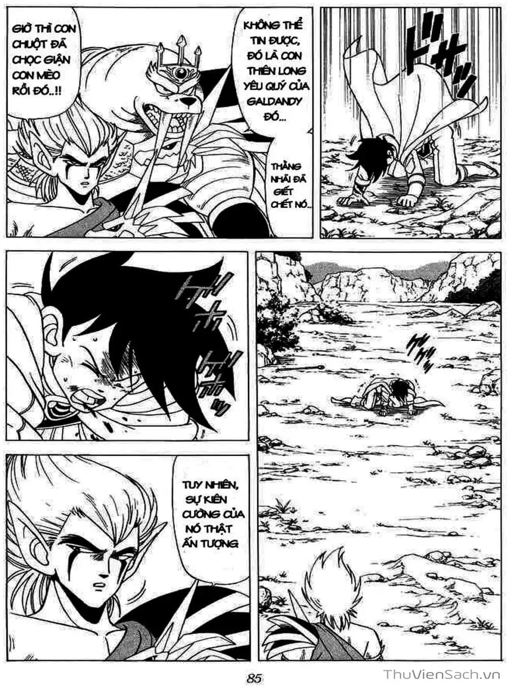 Truyện Tranh Dấu Ấn Rồng Thiêng - Dragon Quest trang 4