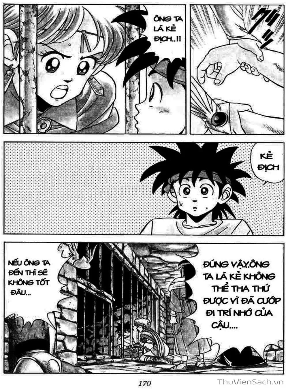 Truyện Tranh Dấu Ấn Rồng Thiêng - Dragon Quest trang 4