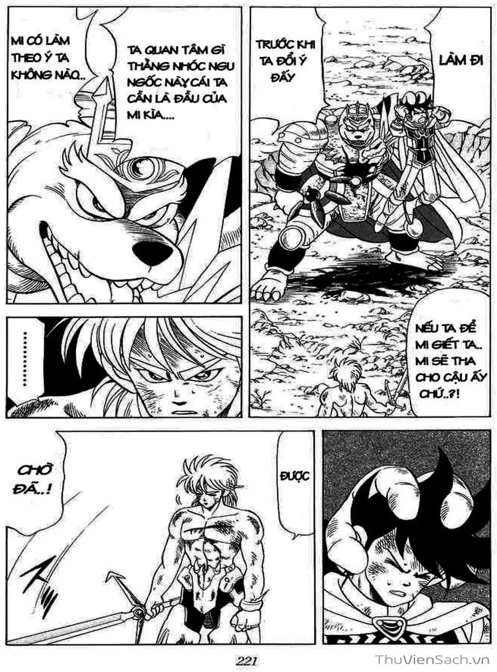 Truyện Tranh Dấu Ấn Rồng Thiêng - Dragon Quest trang 4