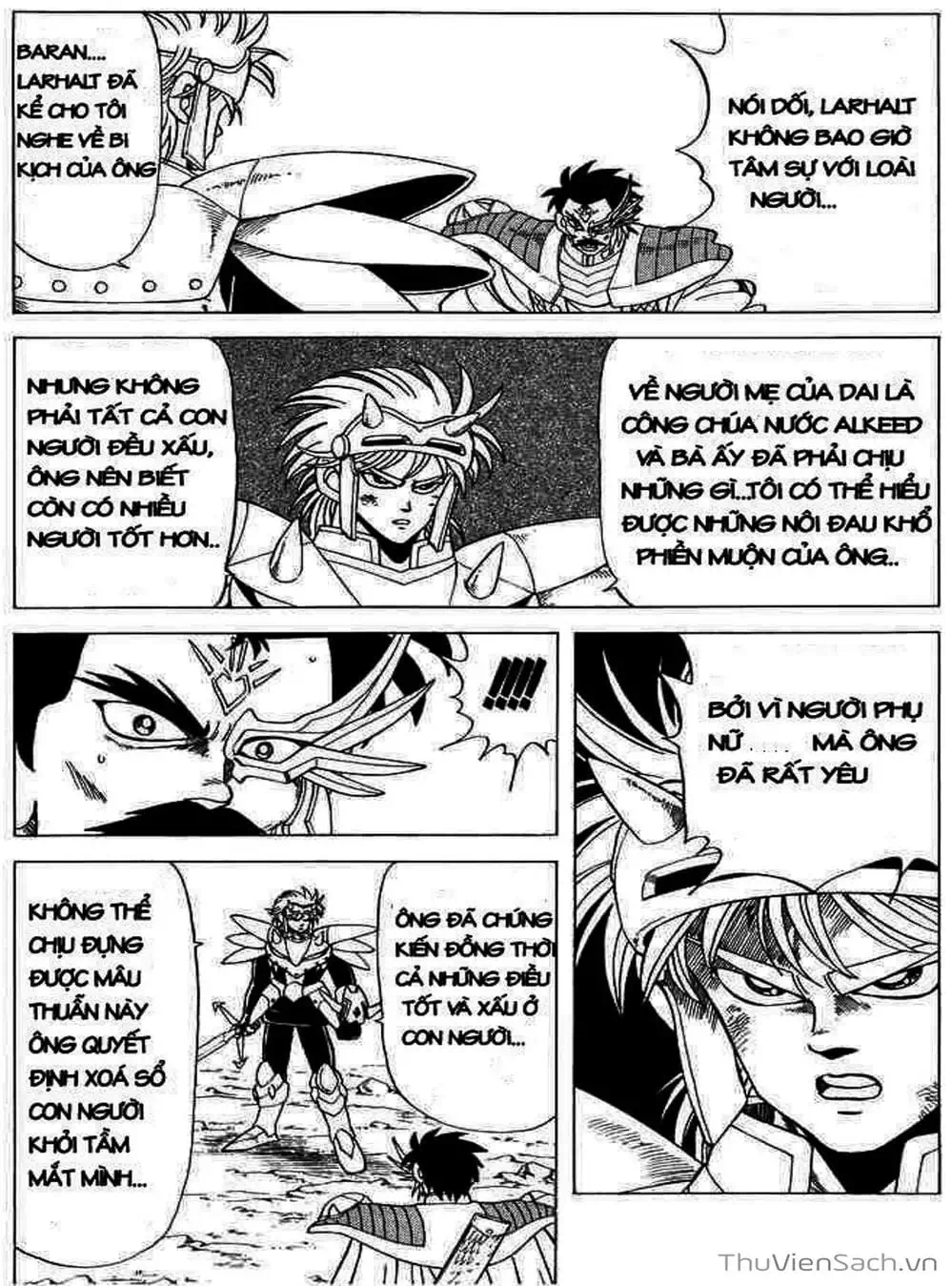 Truyện Tranh Dấu Ấn Rồng Thiêng - Dragon Quest trang 4