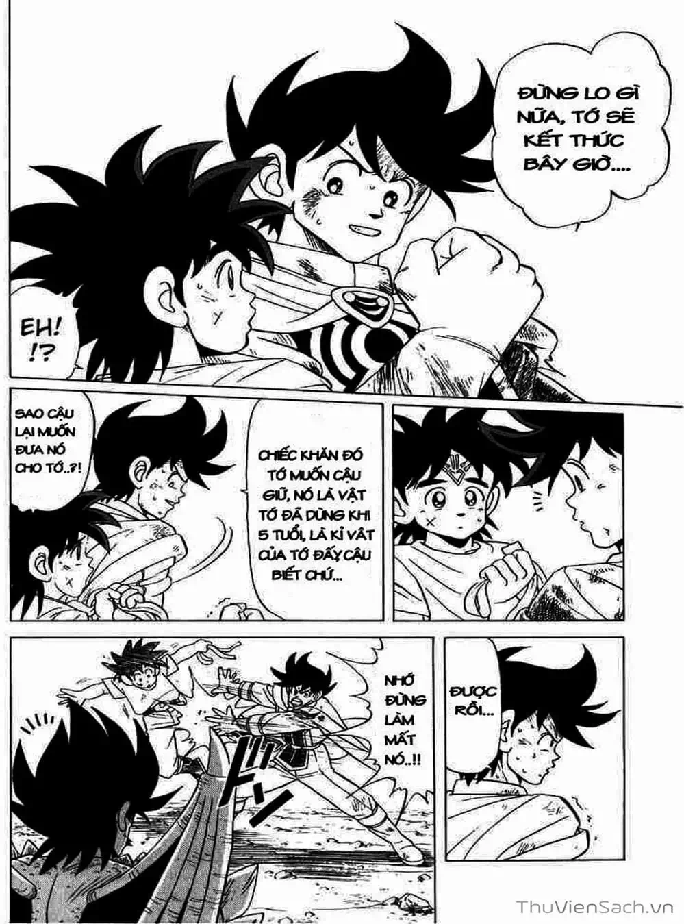 Truyện Tranh Dấu Ấn Rồng Thiêng - Dragon Quest trang 4