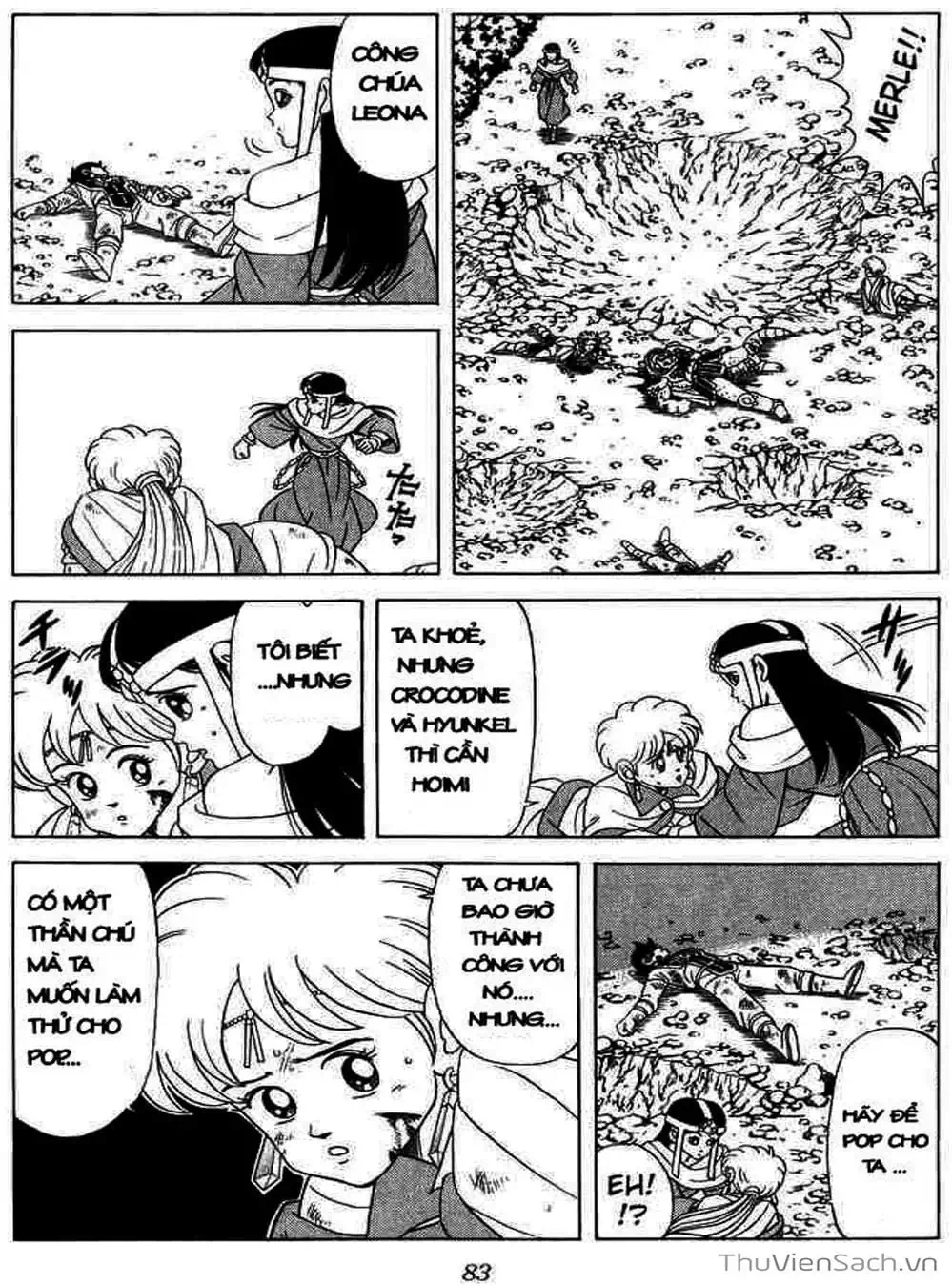 Truyện Tranh Dấu Ấn Rồng Thiêng - Dragon Quest trang 4