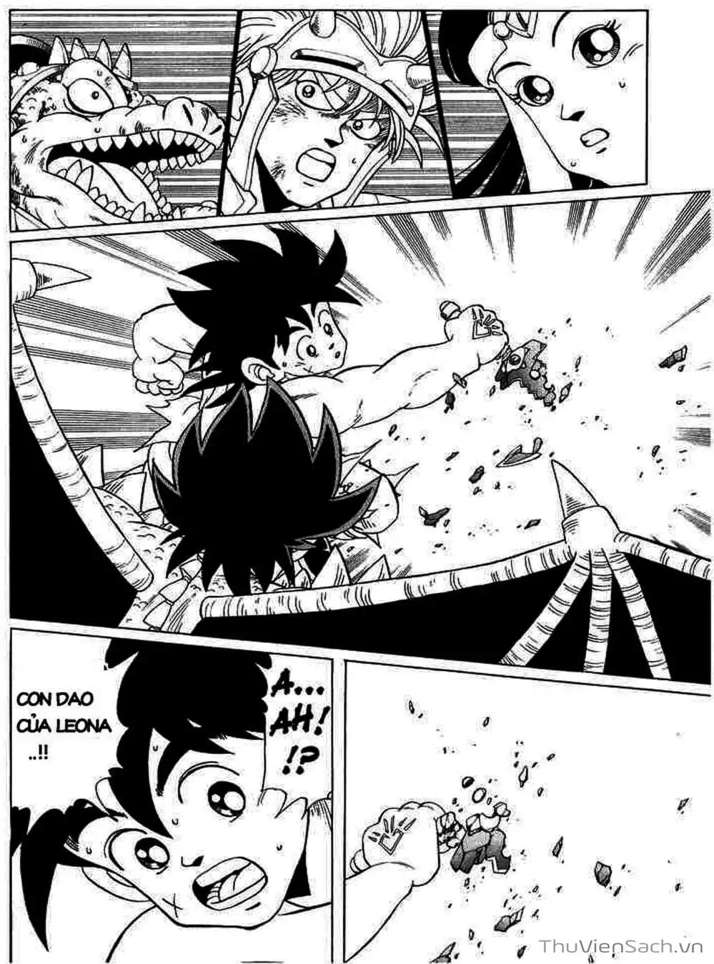 Truyện Tranh Dấu Ấn Rồng Thiêng - Dragon Quest trang 4