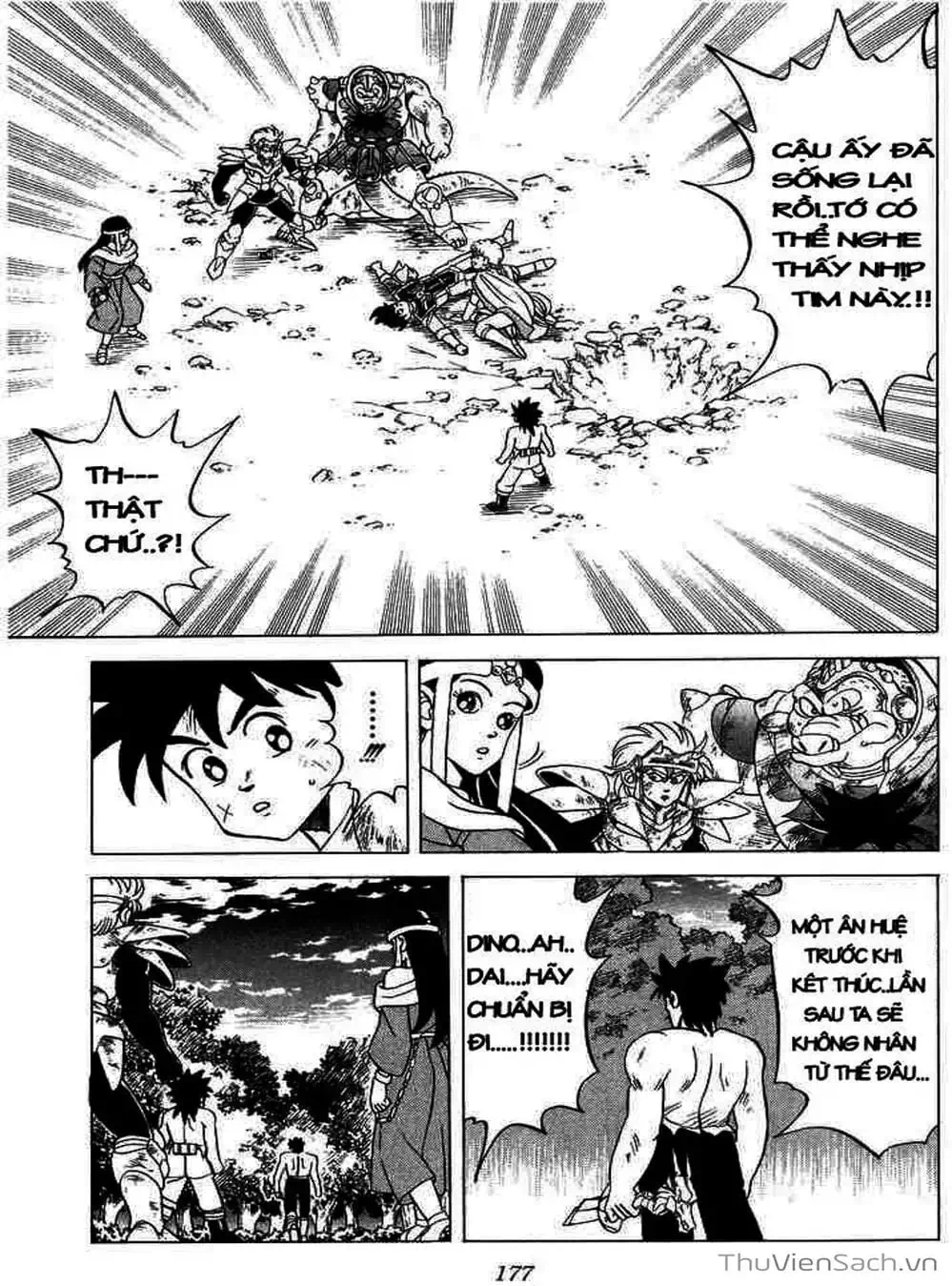 Truyện Tranh Dấu Ấn Rồng Thiêng - Dragon Quest trang 4