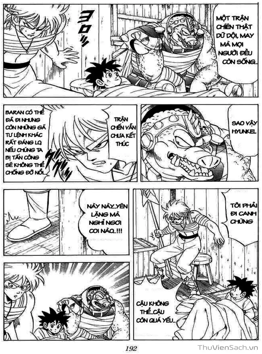 Truyện Tranh Dấu Ấn Rồng Thiêng - Dragon Quest trang 4