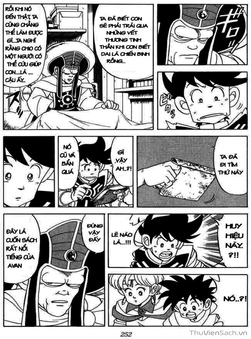 Truyện Tranh Dấu Ấn Rồng Thiêng - Dragon Quest trang 4