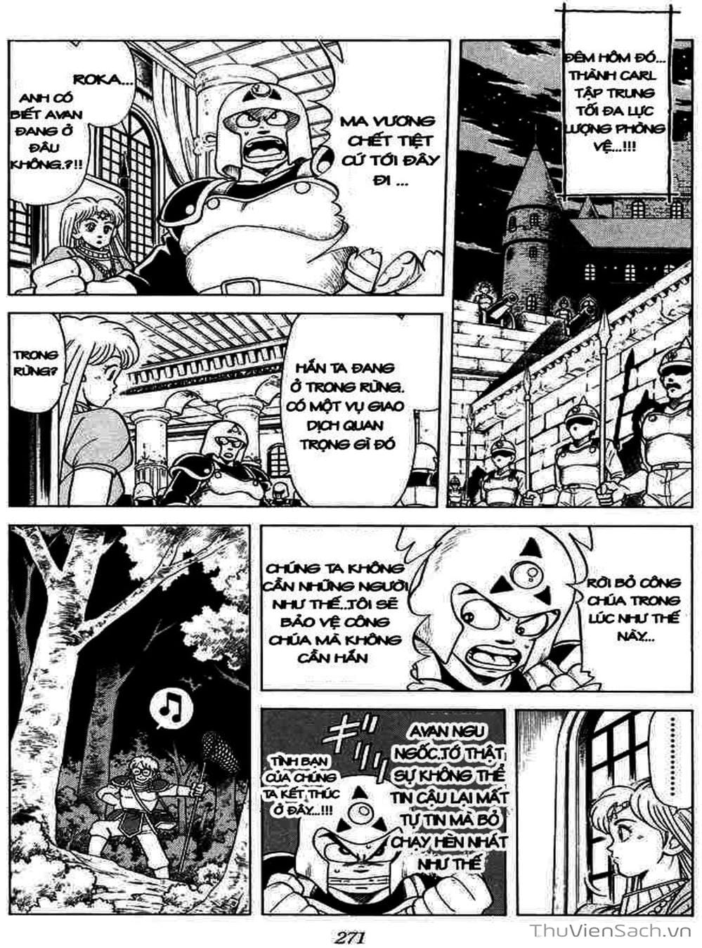 Truyện Tranh Dấu Ấn Rồng Thiêng - Dragon Quest trang 4