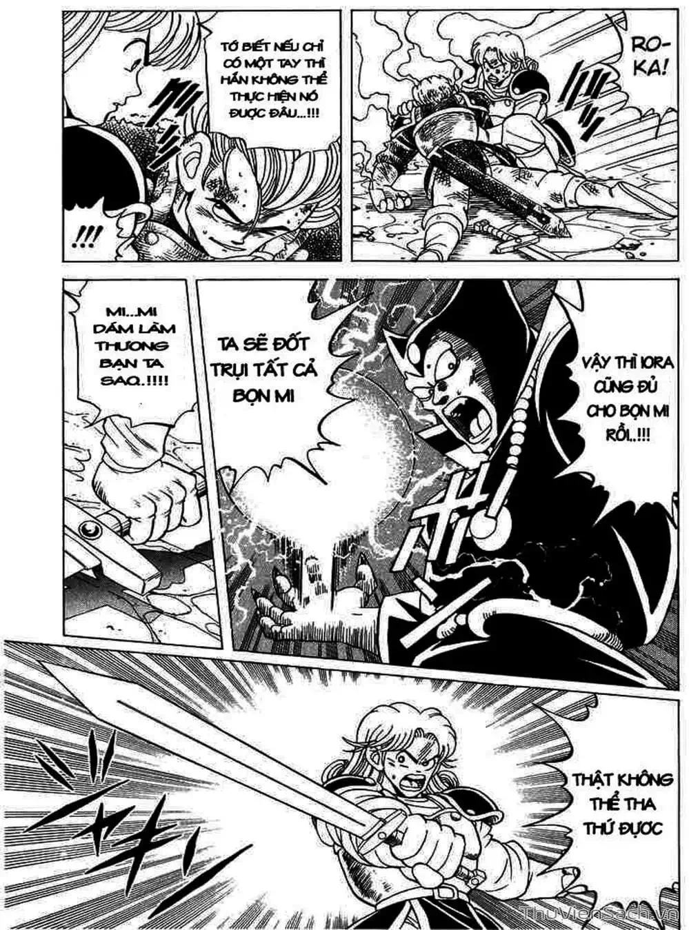 Truyện Tranh Dấu Ấn Rồng Thiêng - Dragon Quest trang 4