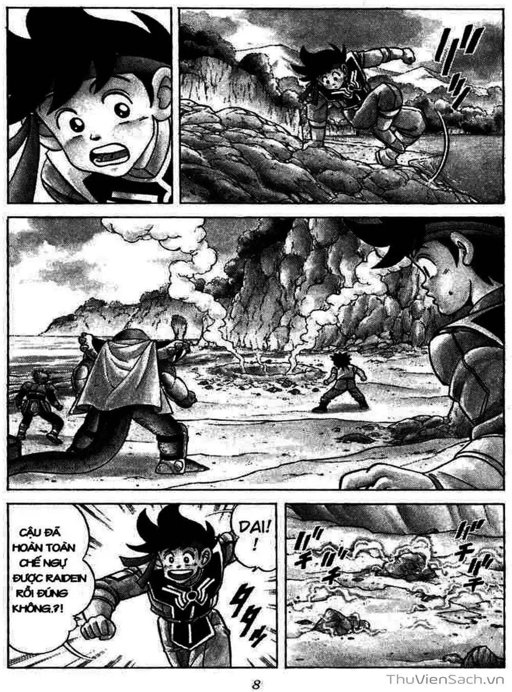 Truyện Tranh Dấu Ấn Rồng Thiêng - Dragon Quest trang 4