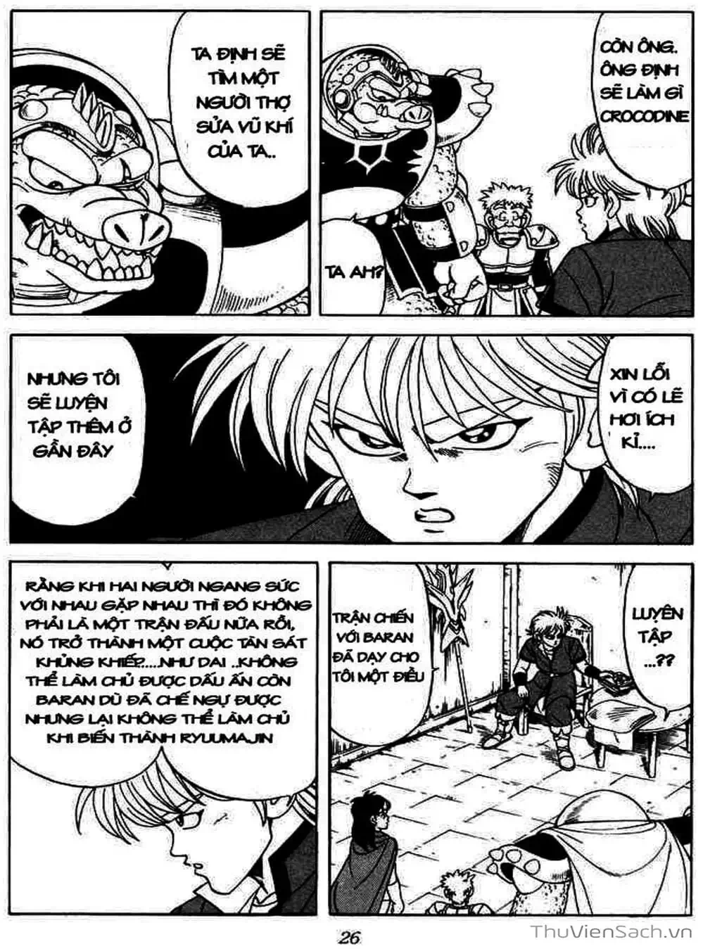 Truyện Tranh Dấu Ấn Rồng Thiêng - Dragon Quest trang 4