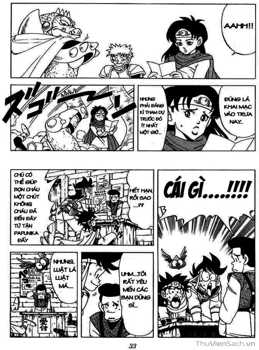 Truyện Tranh Dấu Ấn Rồng Thiêng - Dragon Quest trang 4