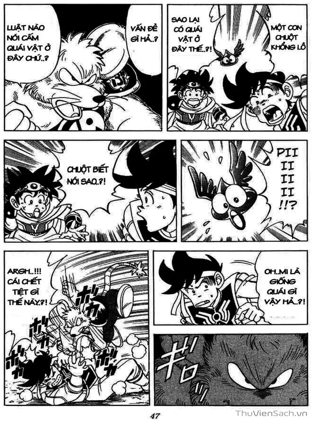 Truyện Tranh Dấu Ấn Rồng Thiêng - Dragon Quest trang 4