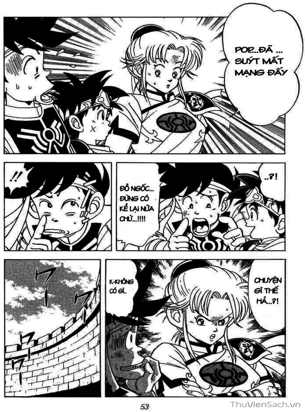 Truyện Tranh Dấu Ấn Rồng Thiêng - Dragon Quest trang 4