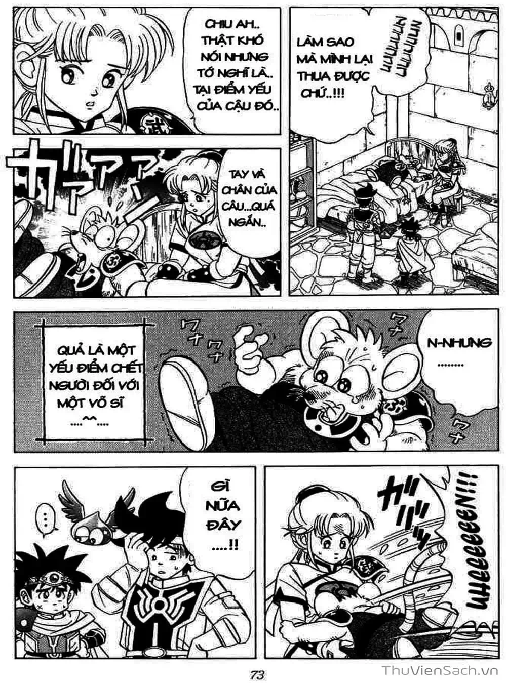 Truyện Tranh Dấu Ấn Rồng Thiêng - Dragon Quest trang 4