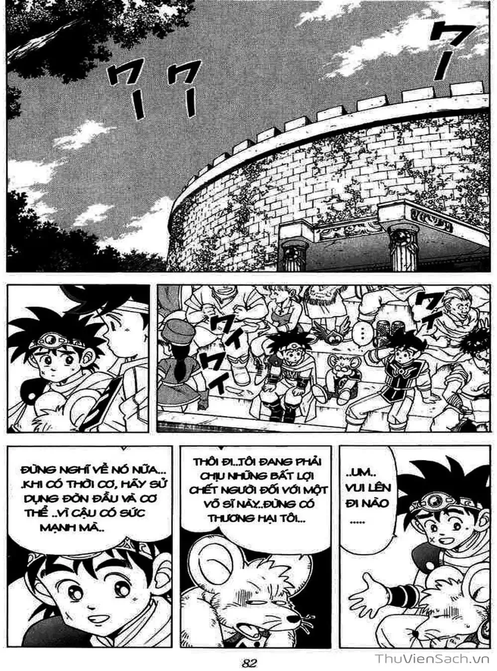 Truyện Tranh Dấu Ấn Rồng Thiêng - Dragon Quest trang 4