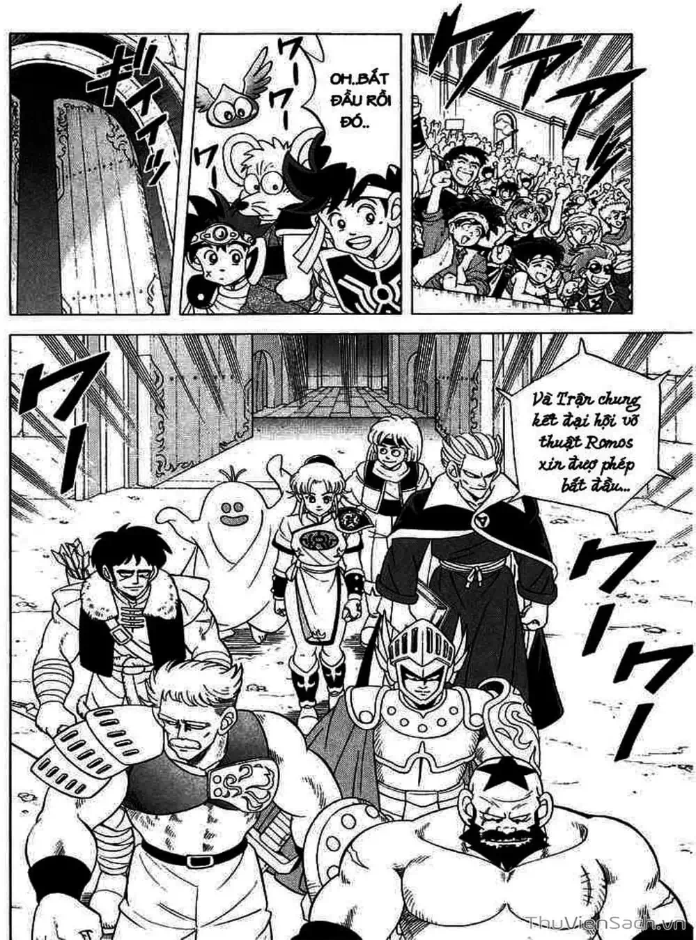 Truyện Tranh Dấu Ấn Rồng Thiêng - Dragon Quest trang 4