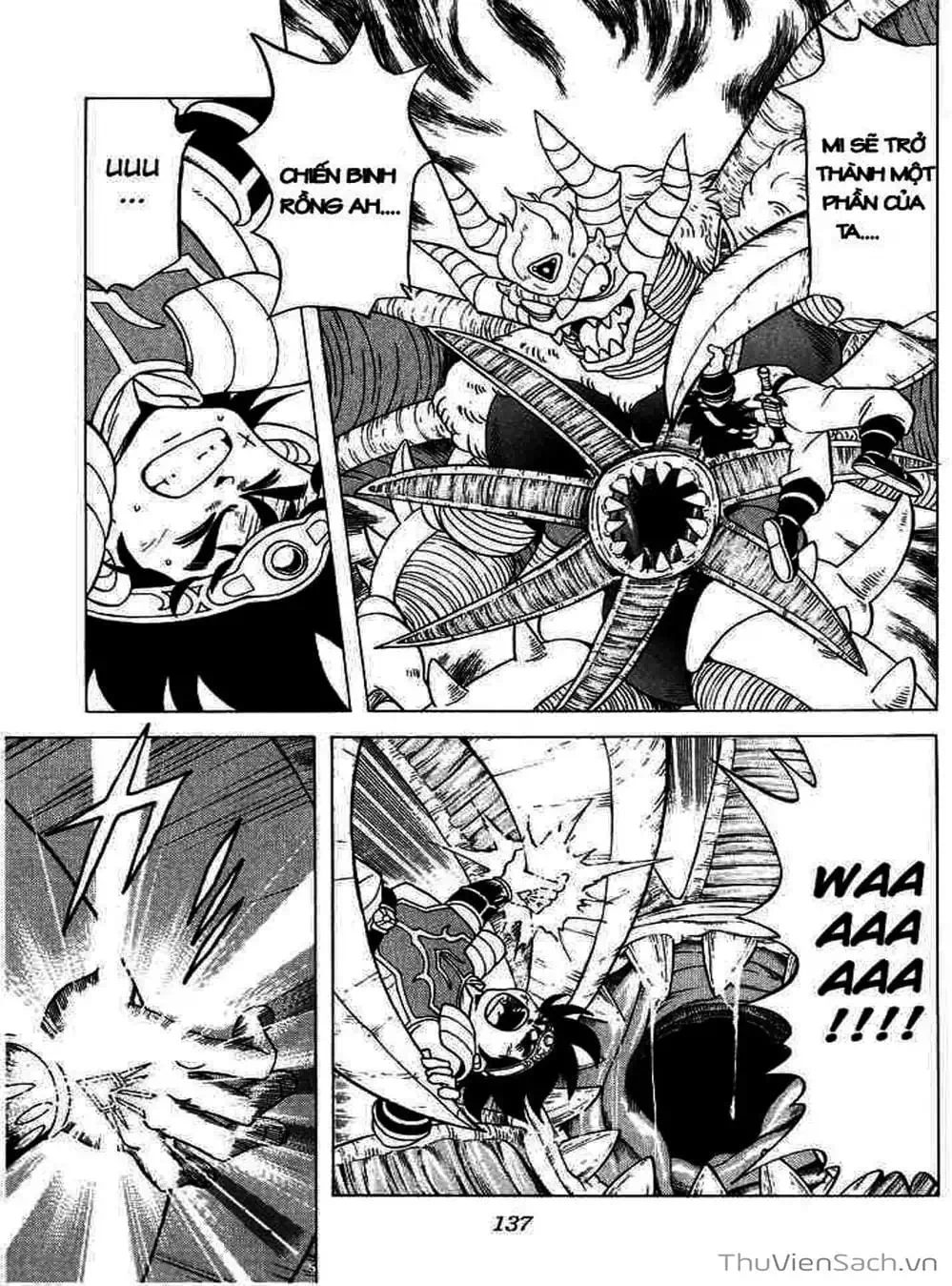 Truyện Tranh Dấu Ấn Rồng Thiêng - Dragon Quest trang 4