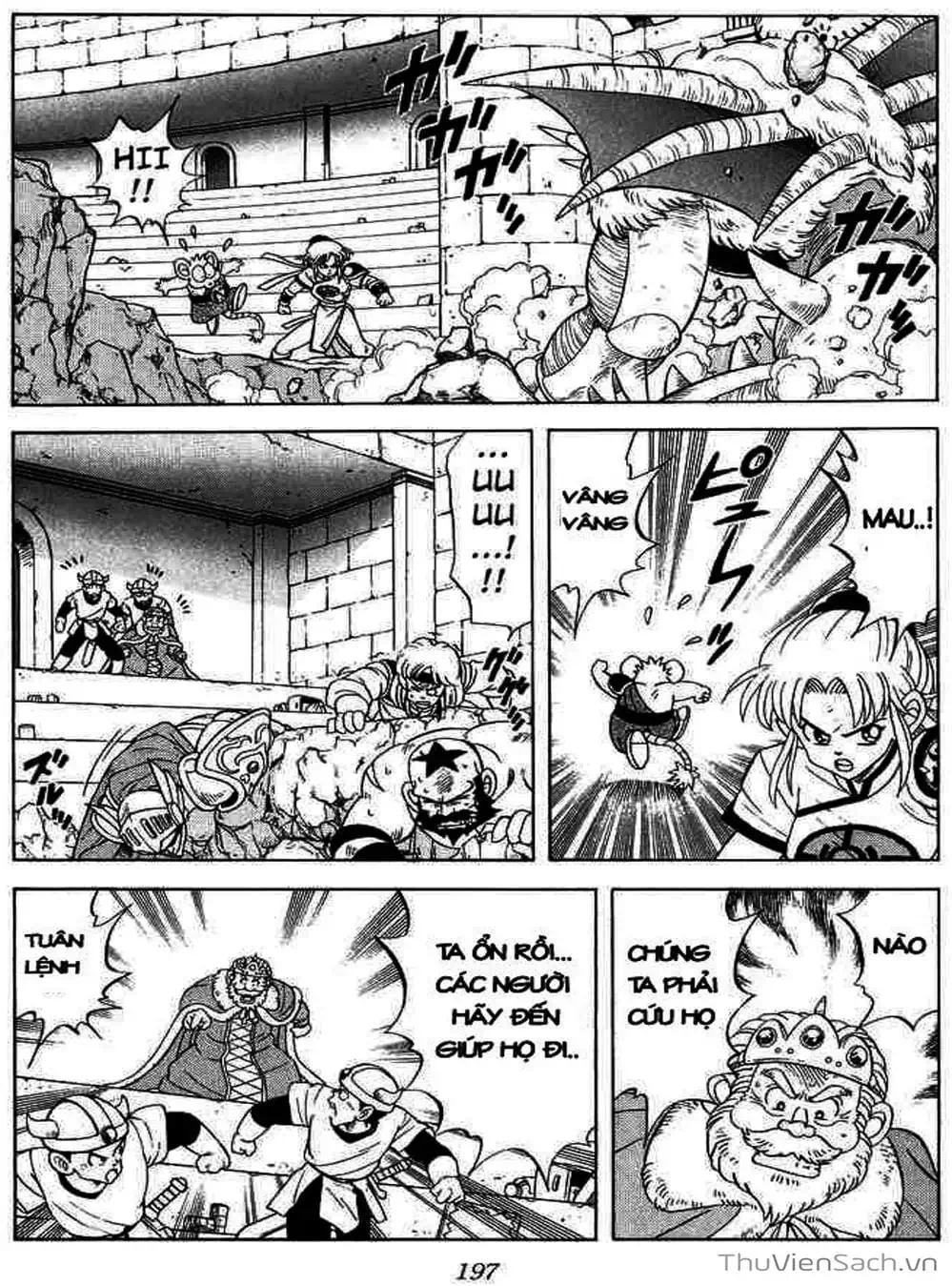 Truyện Tranh Dấu Ấn Rồng Thiêng - Dragon Quest trang 4