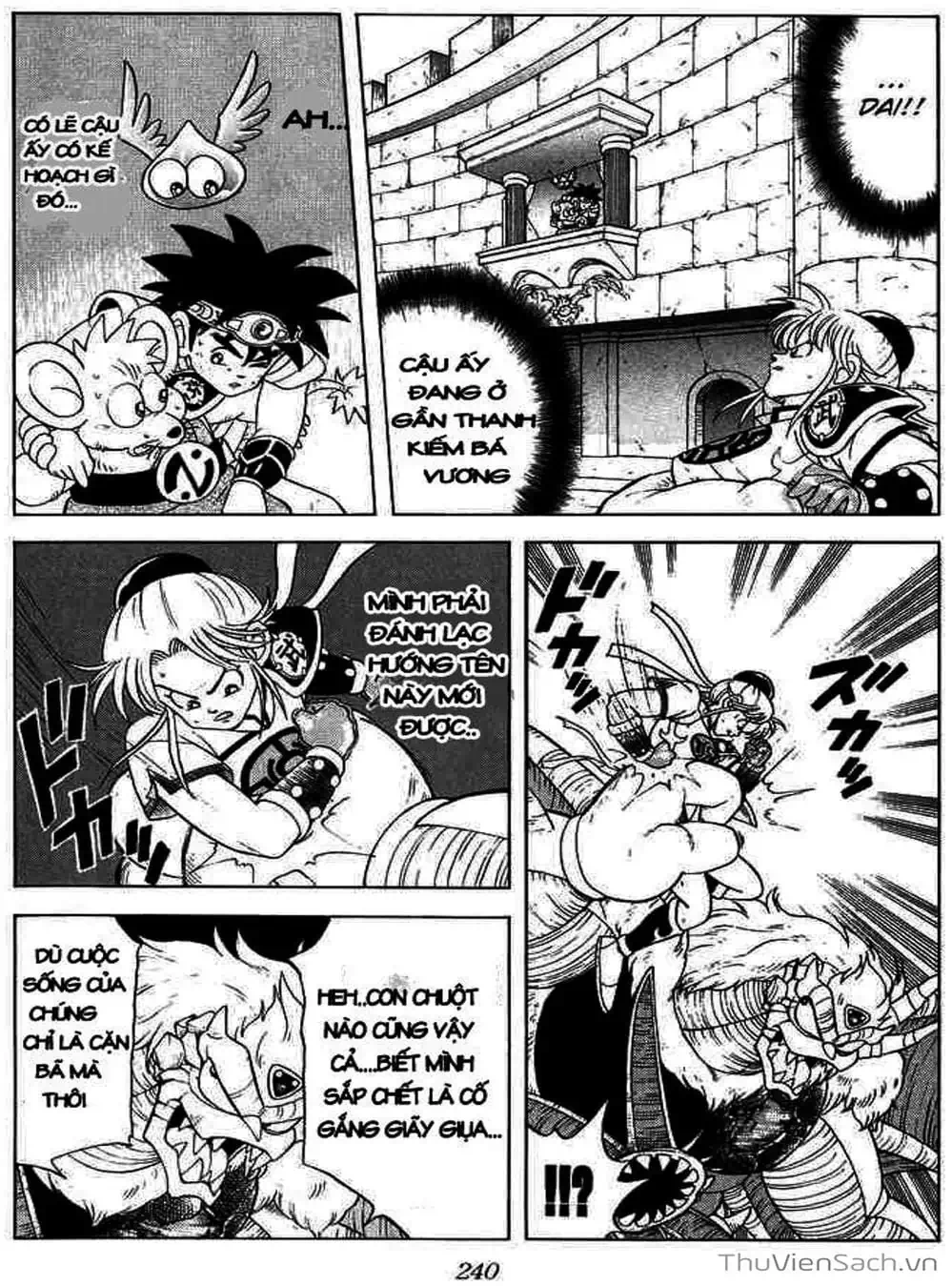 Truyện Tranh Dấu Ấn Rồng Thiêng - Dragon Quest trang 4