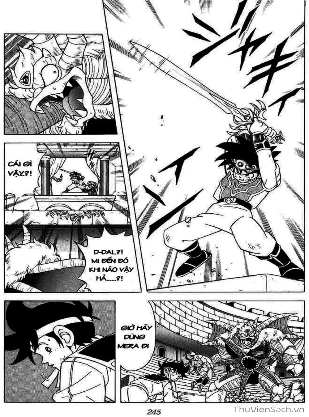 Truyện Tranh Dấu Ấn Rồng Thiêng - Dragon Quest trang 4