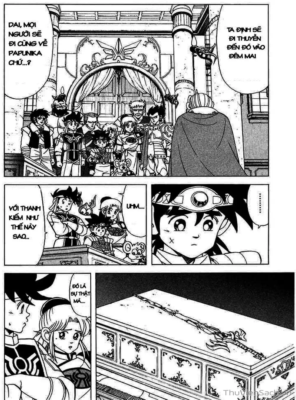 Truyện Tranh Dấu Ấn Rồng Thiêng - Dragon Quest trang 4