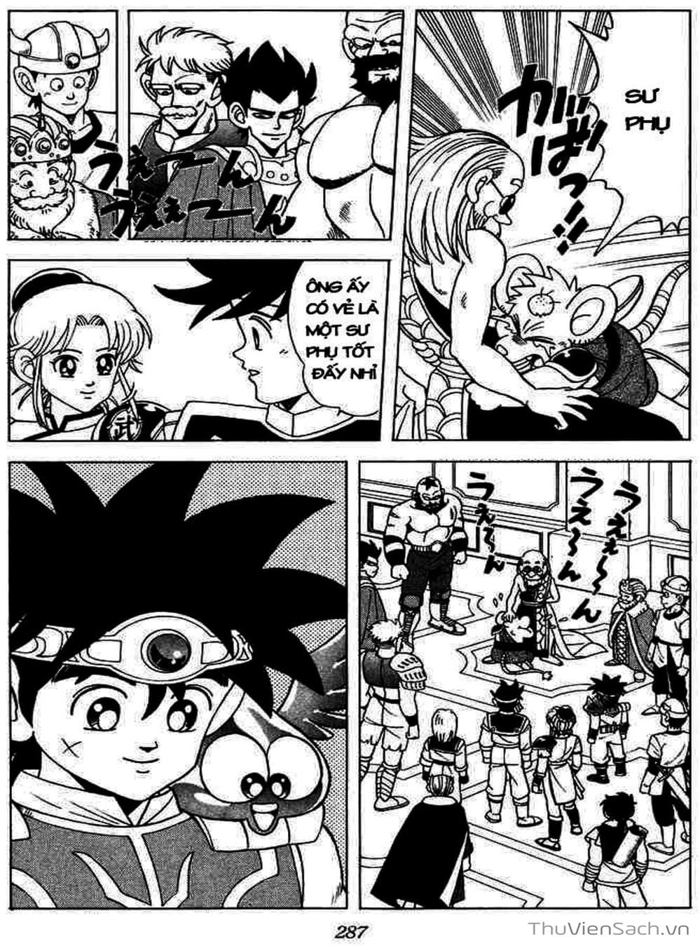 Truyện Tranh Dấu Ấn Rồng Thiêng - Dragon Quest trang 4