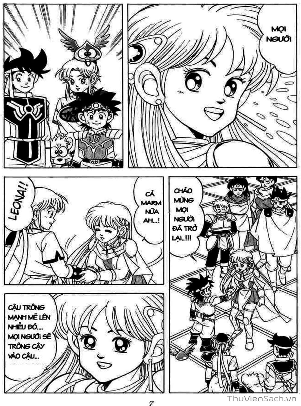 Truyện Tranh Dấu Ấn Rồng Thiêng - Dragon Quest trang 4