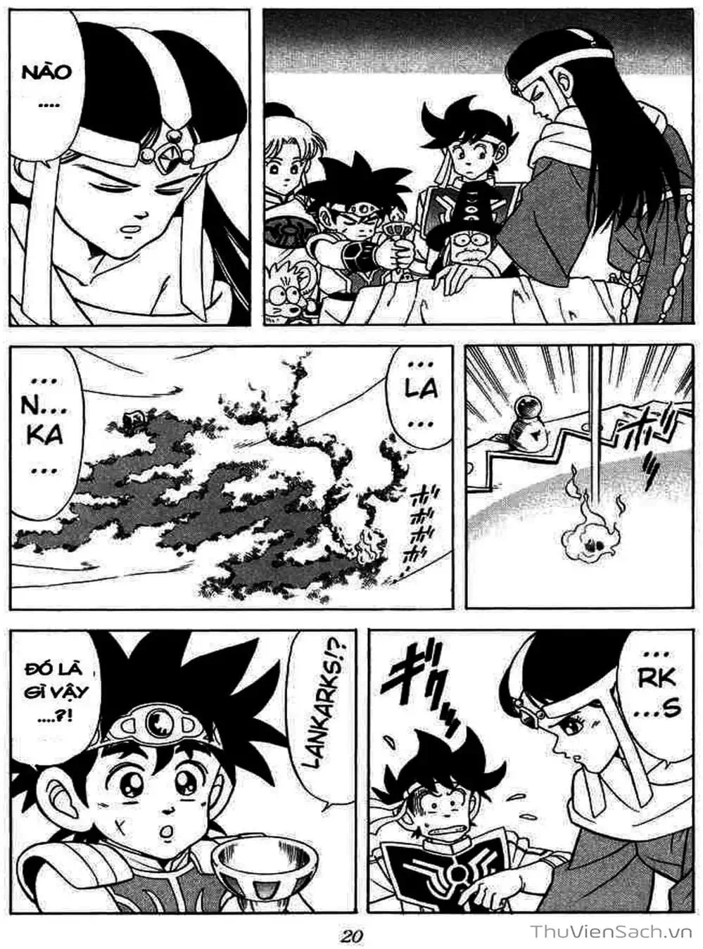 Truyện Tranh Dấu Ấn Rồng Thiêng - Dragon Quest trang 4