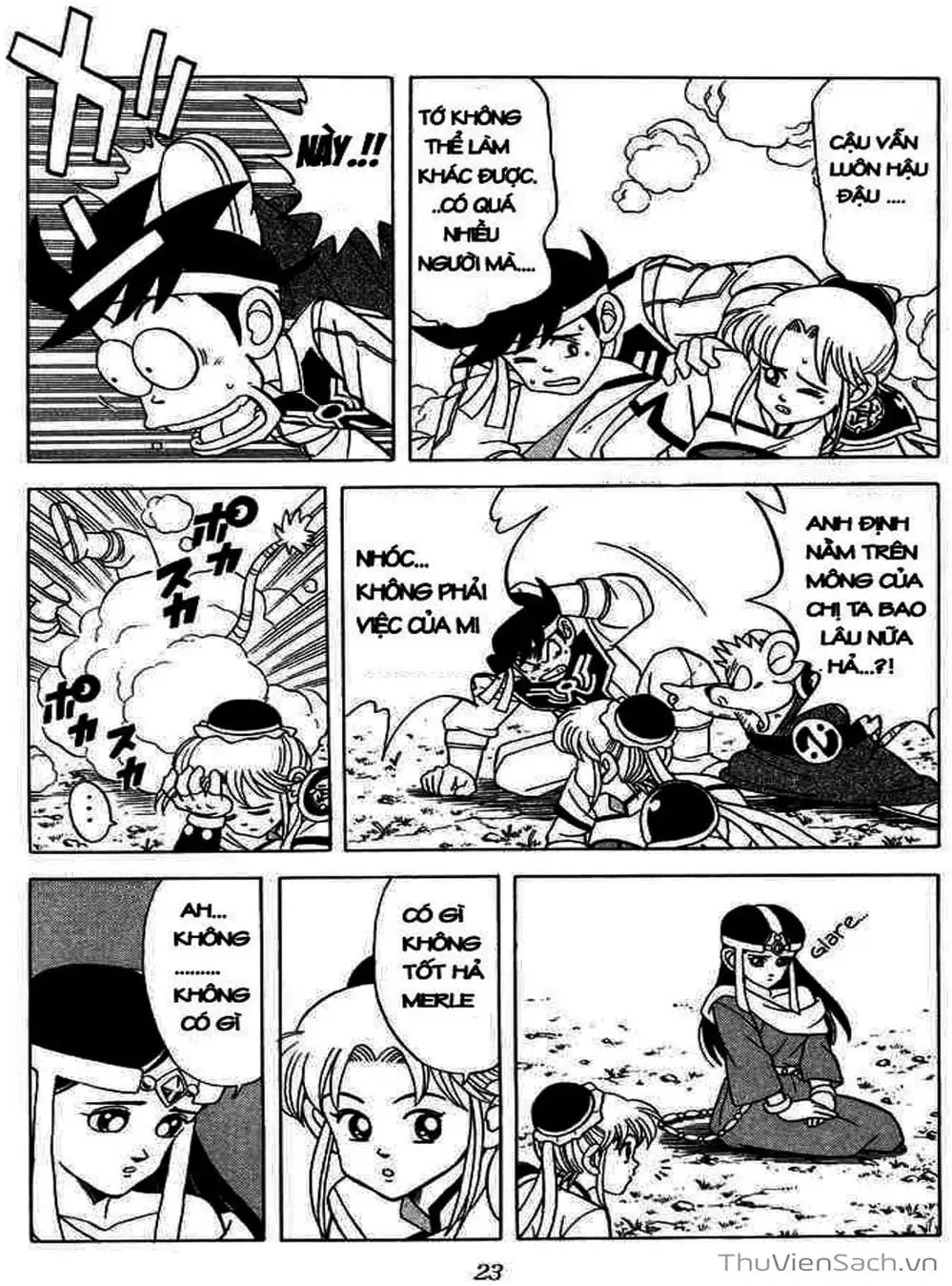 Truyện Tranh Dấu Ấn Rồng Thiêng - Dragon Quest trang 4