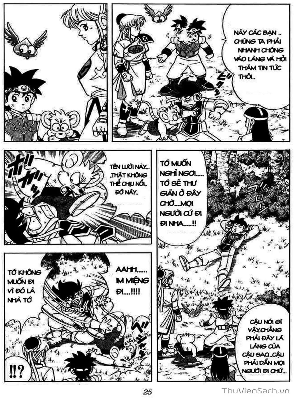 Truyện Tranh Dấu Ấn Rồng Thiêng - Dragon Quest trang 4