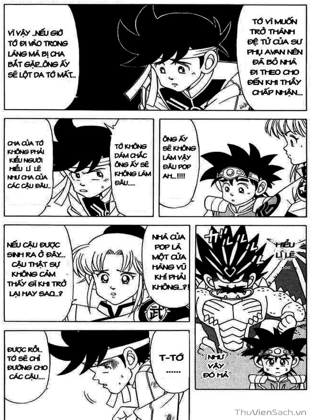 Truyện Tranh Dấu Ấn Rồng Thiêng - Dragon Quest trang 4