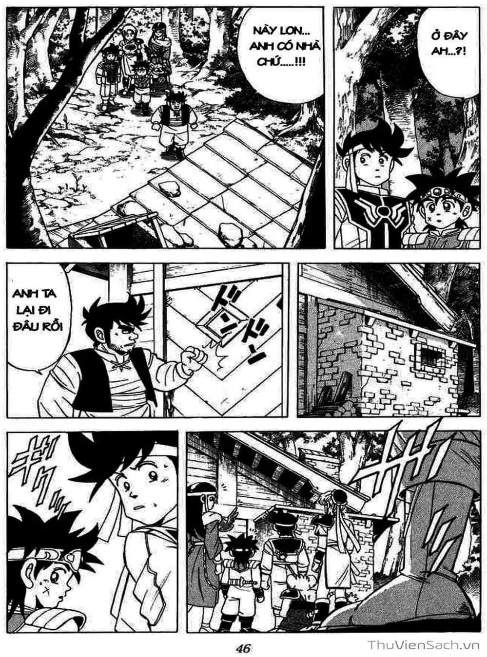 Truyện Tranh Dấu Ấn Rồng Thiêng - Dragon Quest trang 4