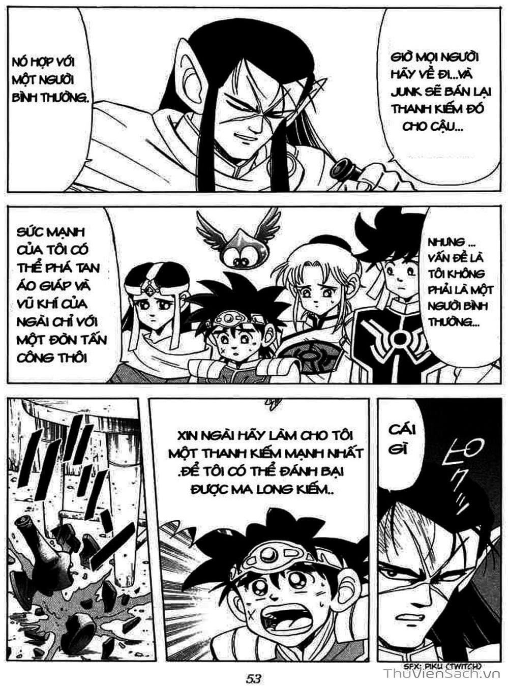 Truyện Tranh Dấu Ấn Rồng Thiêng - Dragon Quest trang 4