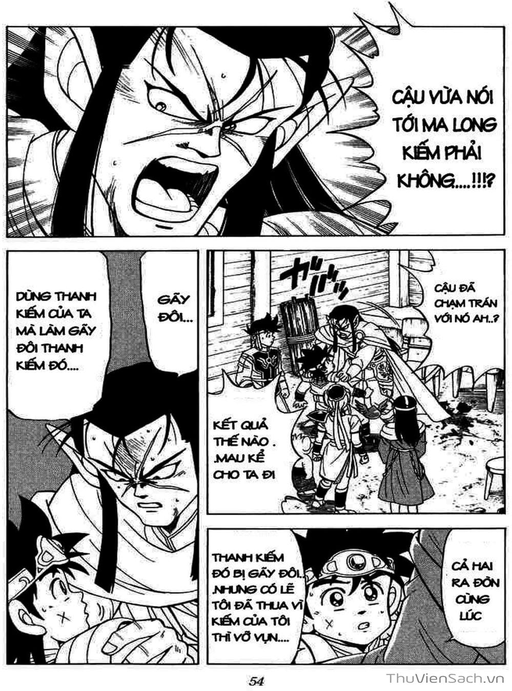 Truyện Tranh Dấu Ấn Rồng Thiêng - Dragon Quest trang 4