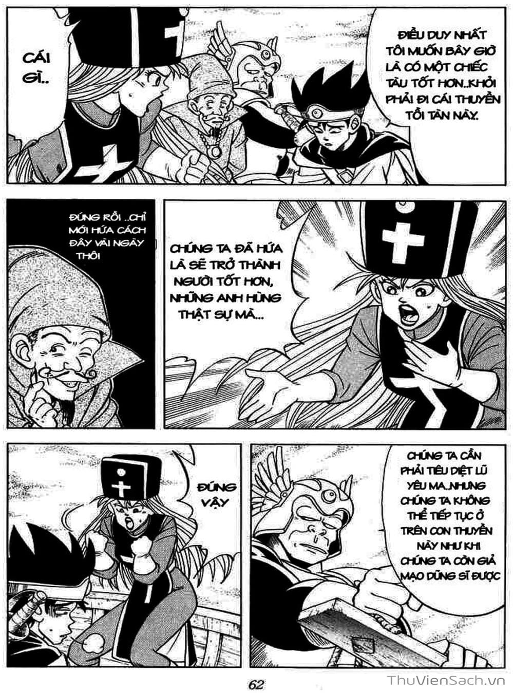 Truyện Tranh Dấu Ấn Rồng Thiêng - Dragon Quest trang 4