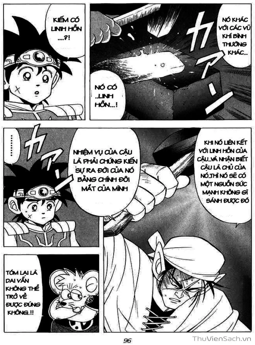 Truyện Tranh Dấu Ấn Rồng Thiêng - Dragon Quest trang 4