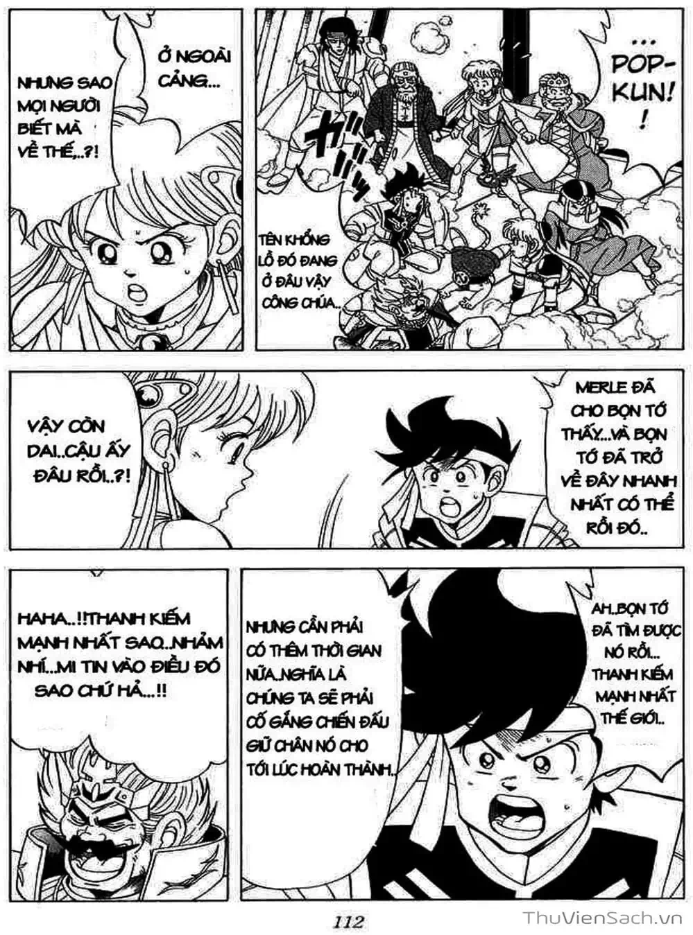 Truyện Tranh Dấu Ấn Rồng Thiêng - Dragon Quest trang 4