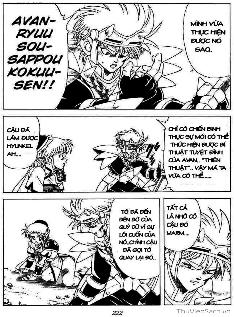 Truyện Tranh Dấu Ấn Rồng Thiêng - Dragon Quest trang 4