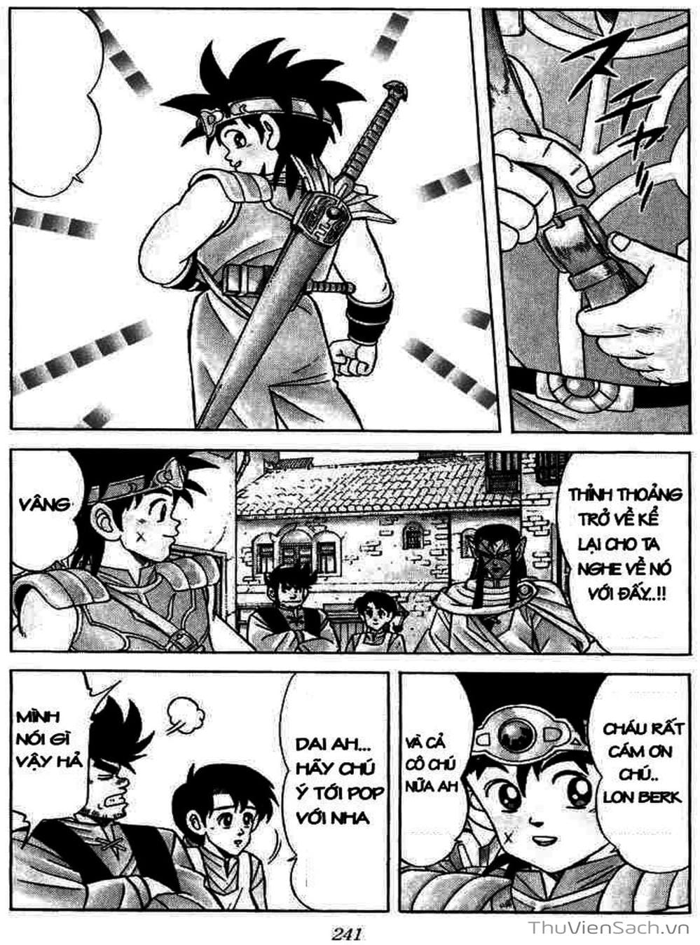 Truyện Tranh Dấu Ấn Rồng Thiêng - Dragon Quest trang 4