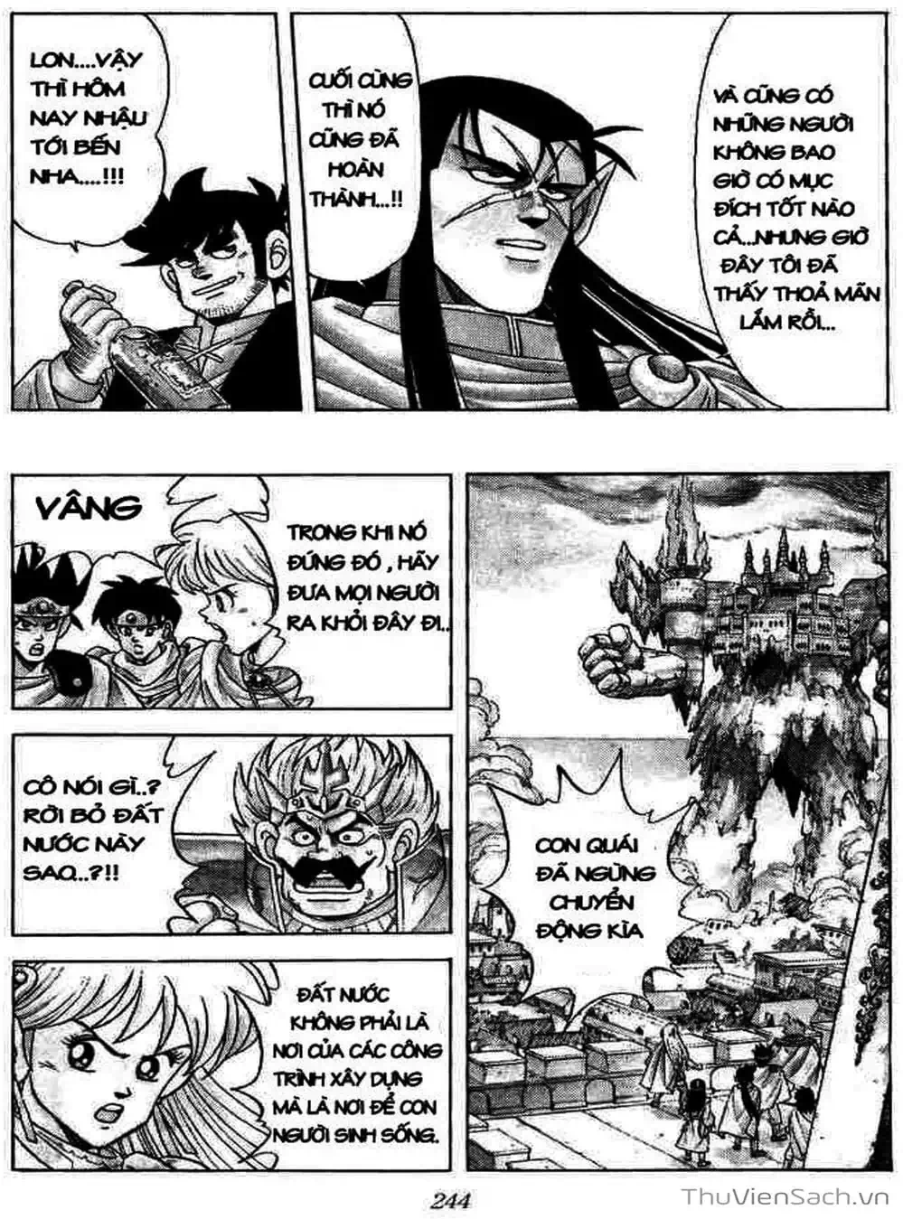 Truyện Tranh Dấu Ấn Rồng Thiêng - Dragon Quest trang 4