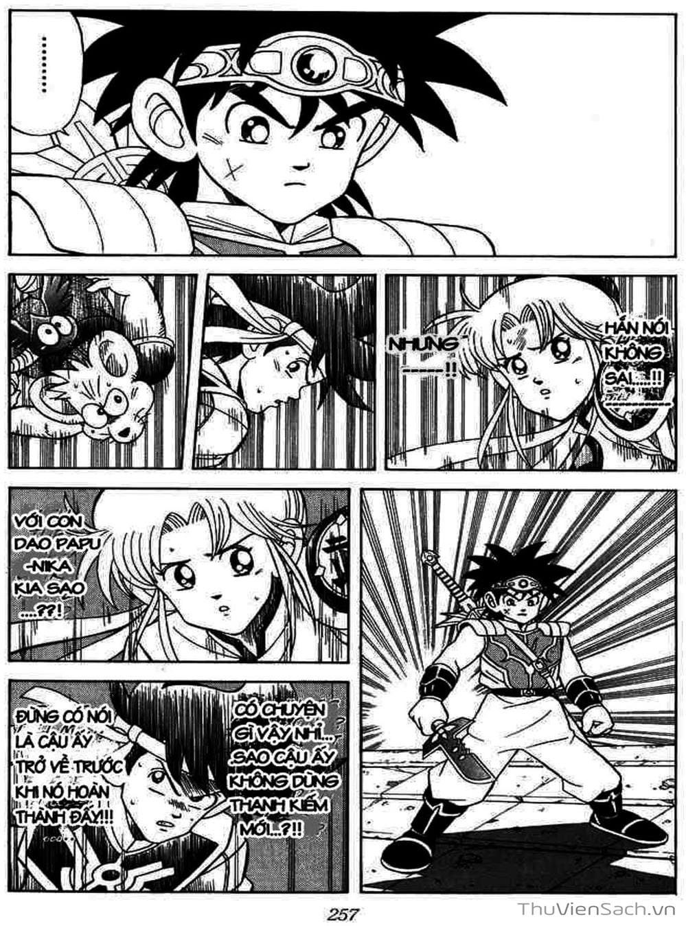 Truyện Tranh Dấu Ấn Rồng Thiêng - Dragon Quest trang 4