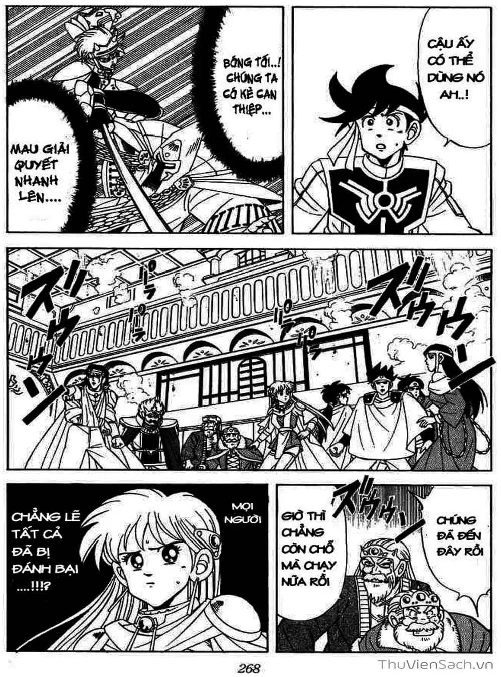 Truyện Tranh Dấu Ấn Rồng Thiêng - Dragon Quest trang 4