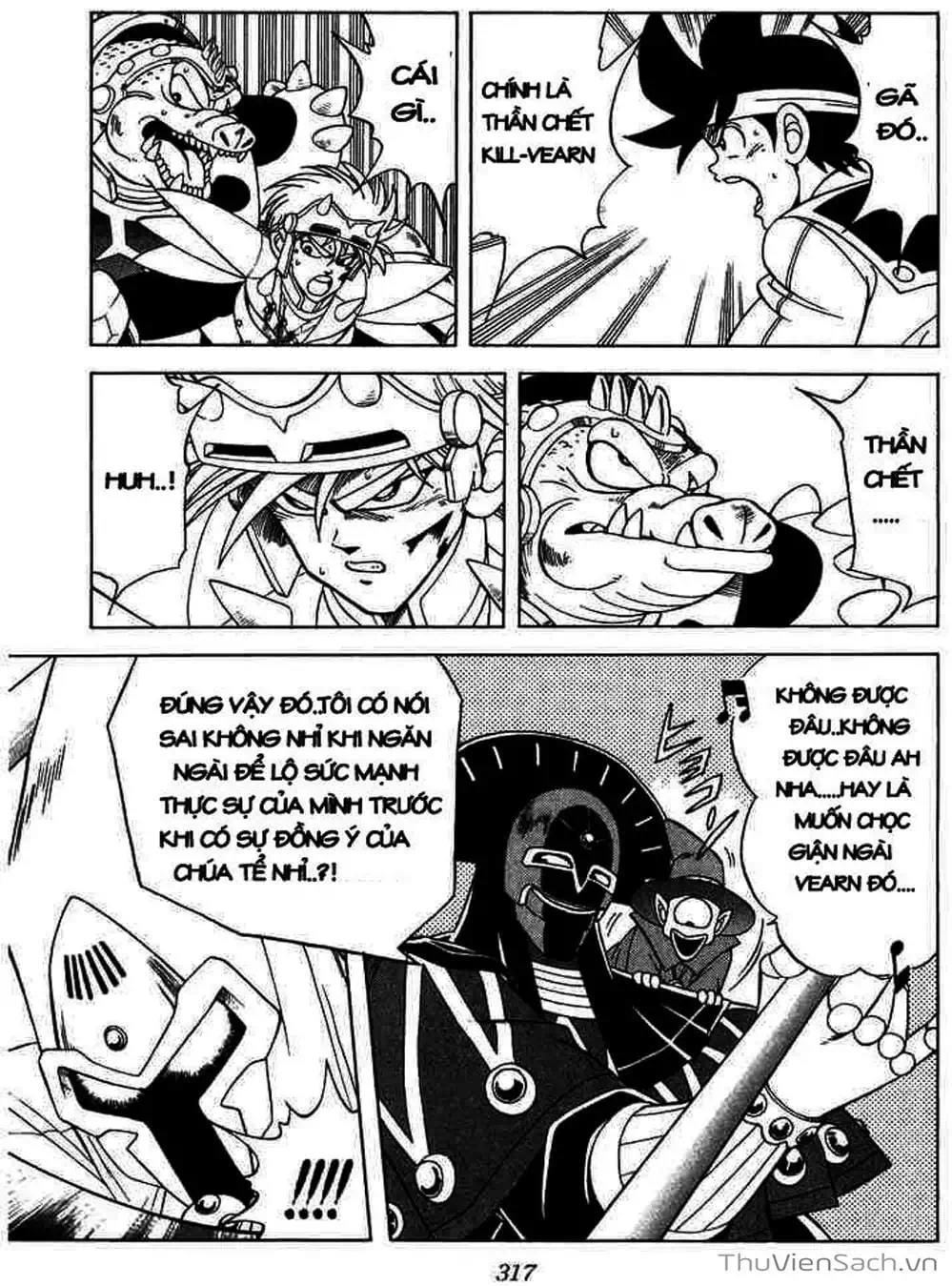 Truyện Tranh Dấu Ấn Rồng Thiêng - Dragon Quest trang 4