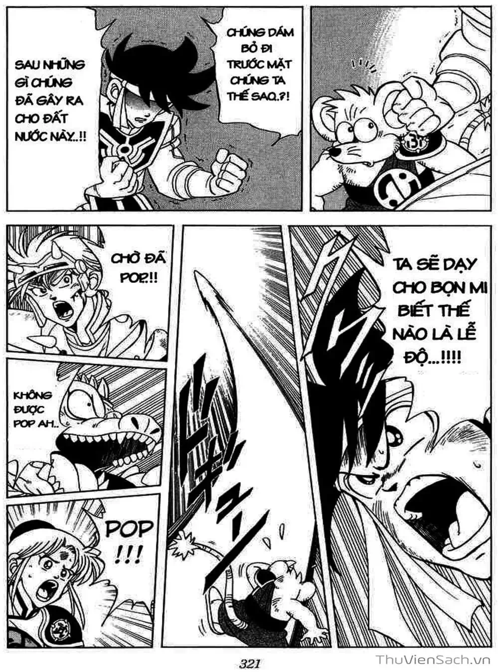 Truyện Tranh Dấu Ấn Rồng Thiêng - Dragon Quest trang 4