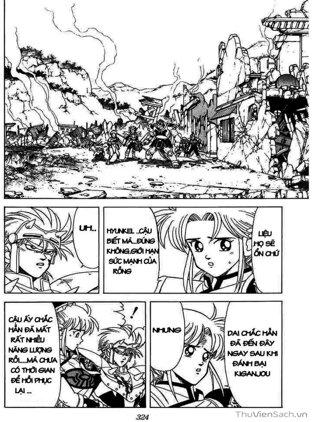 Truyện Tranh Dấu Ấn Rồng Thiêng - Dragon Quest trang 4