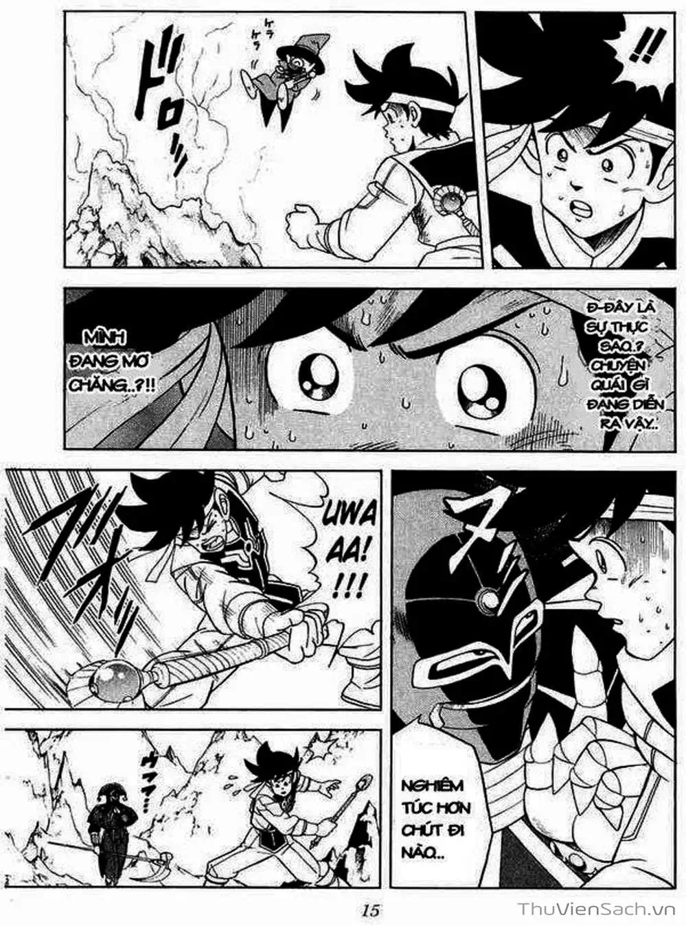 Truyện Tranh Dấu Ấn Rồng Thiêng - Dragon Quest trang 4