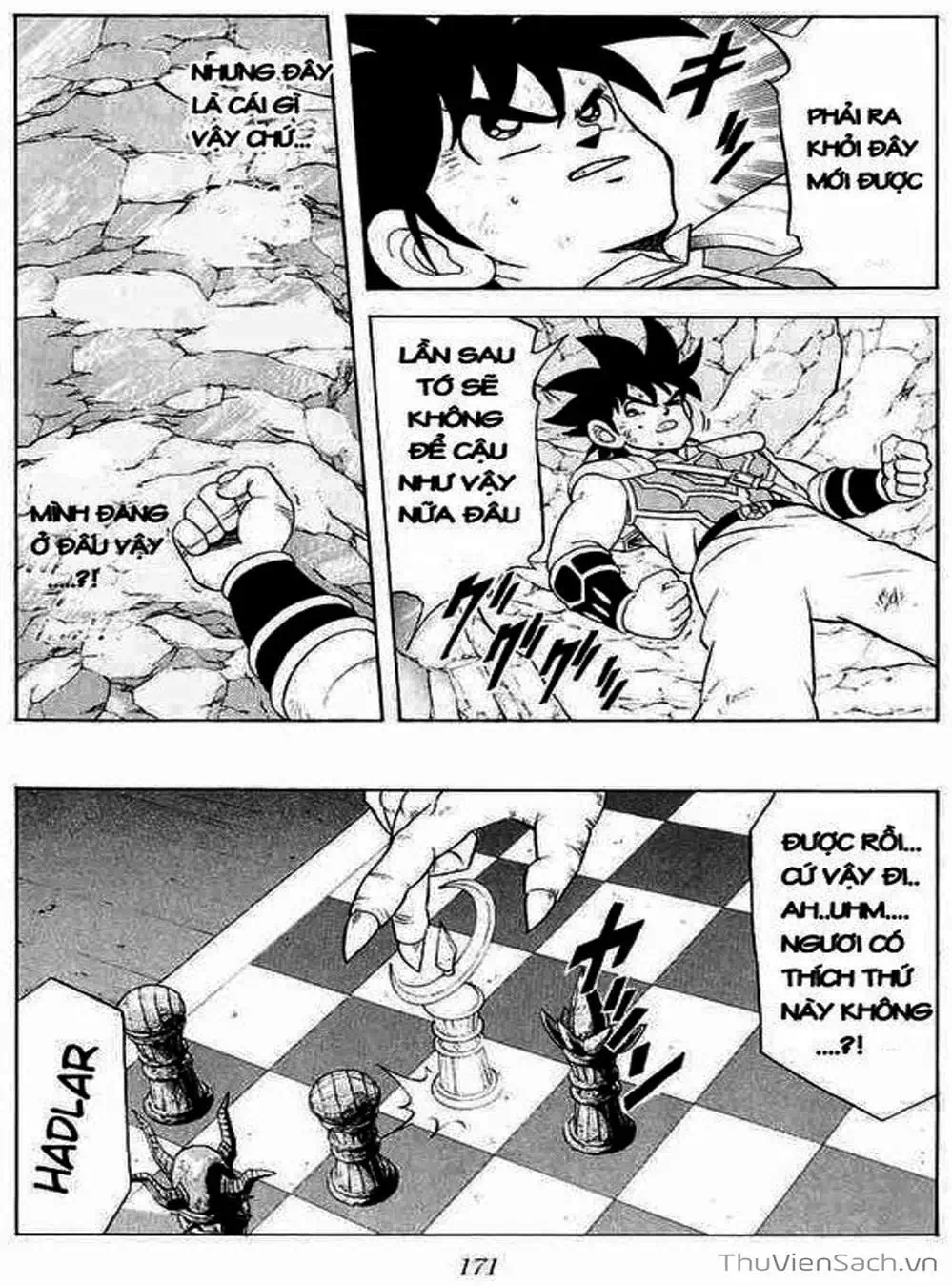 Truyện Tranh Dấu Ấn Rồng Thiêng - Dragon Quest trang 4