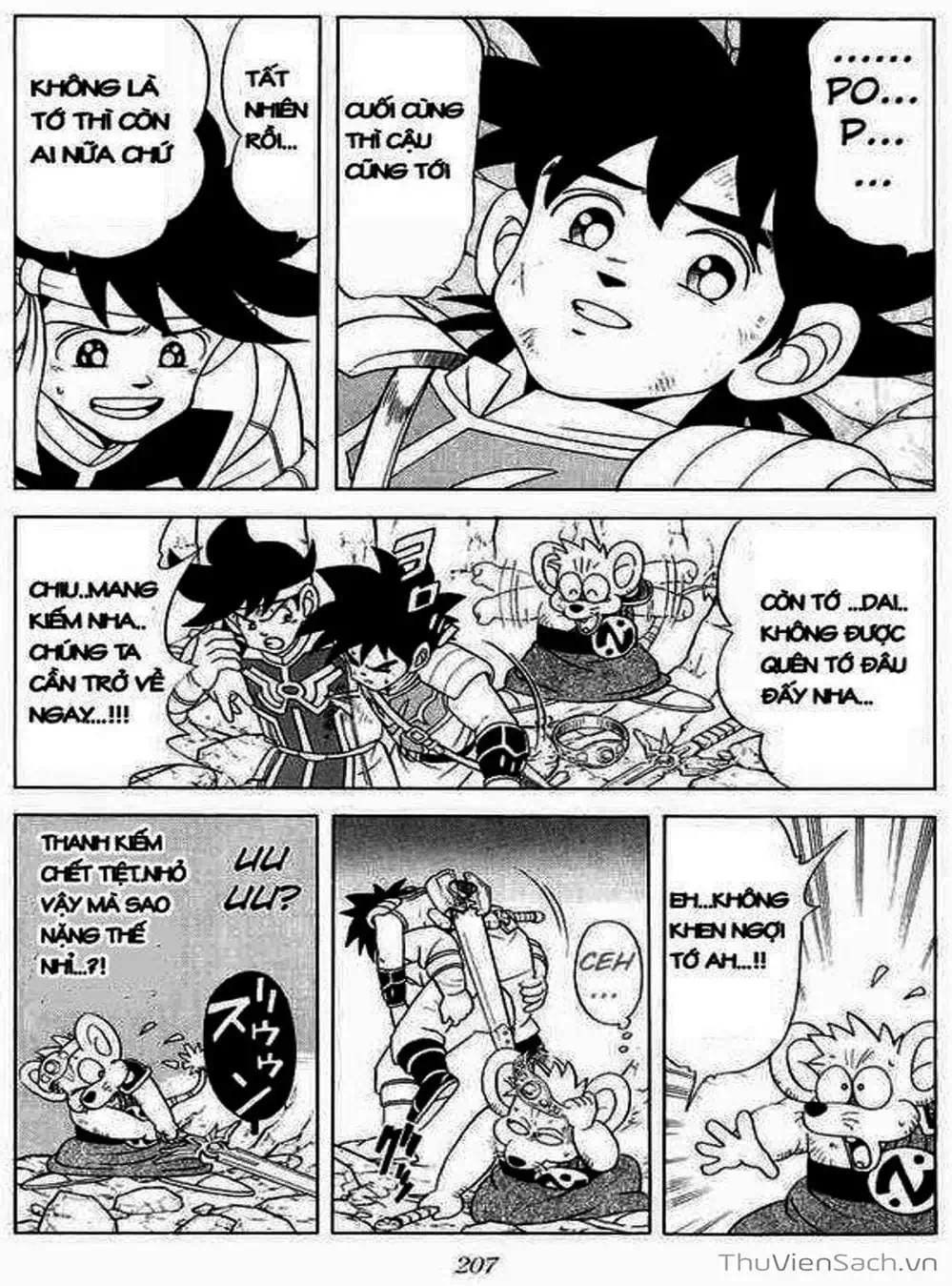 Truyện Tranh Dấu Ấn Rồng Thiêng - Dragon Quest trang 4